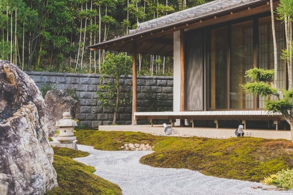 How to handle customer complaints effectively? Imagine a zen setting. This is an image of a Japanese garden to help calm you.