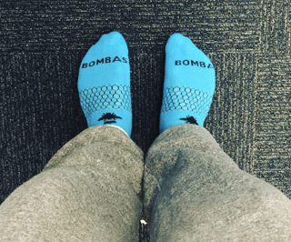 Bombas socks are comfortable and durable.