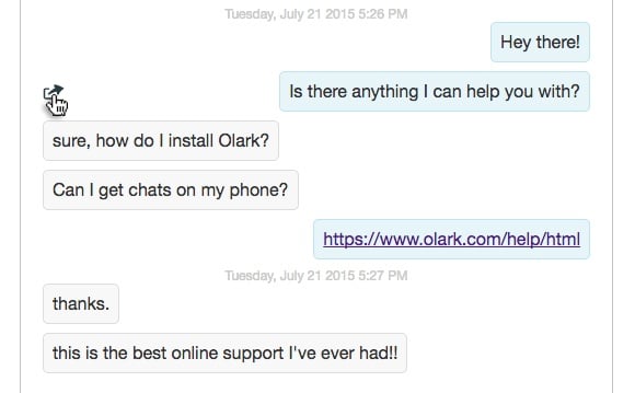 Responses quick live chat Live chat